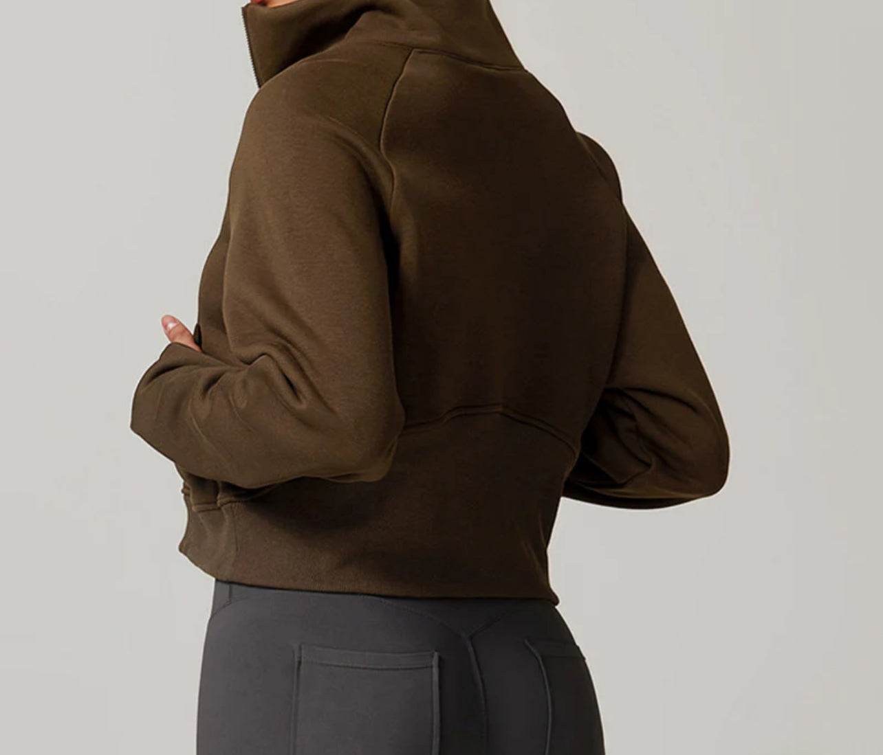 HALF ZIP SWEATER