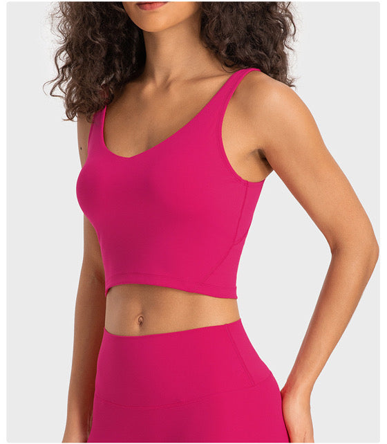 Rose Red Lux Tank