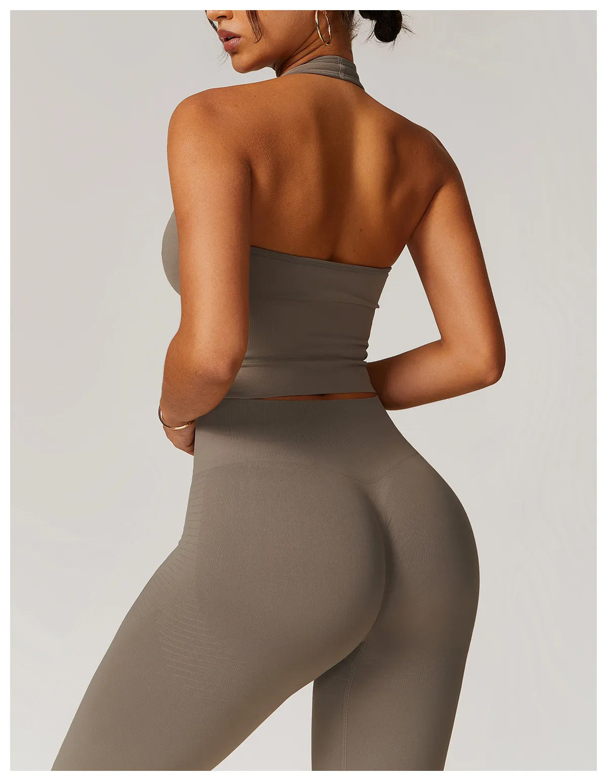 Compression Halter V-Neck