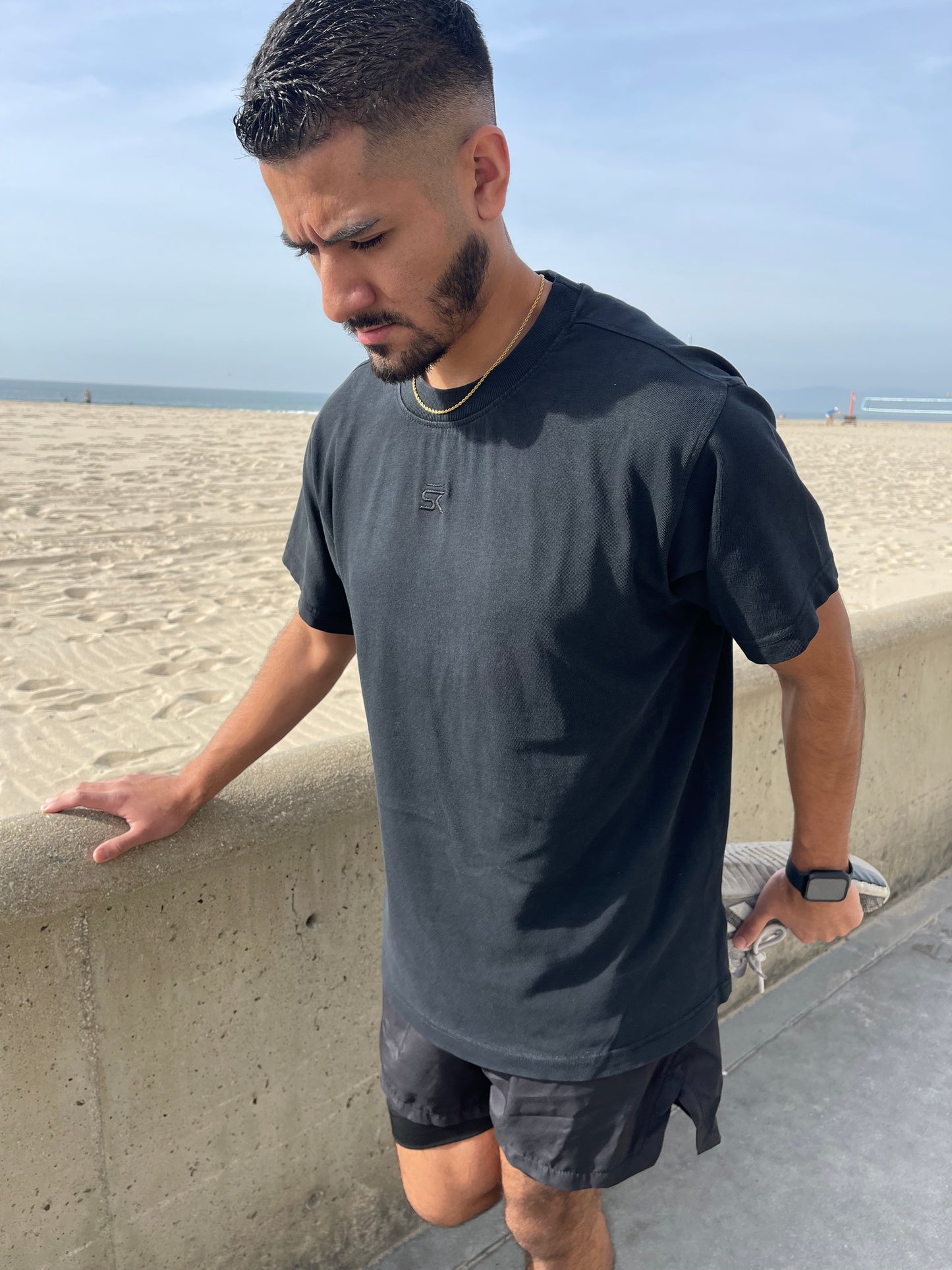 Black Heavy Weight Garment Dye Pump Cover