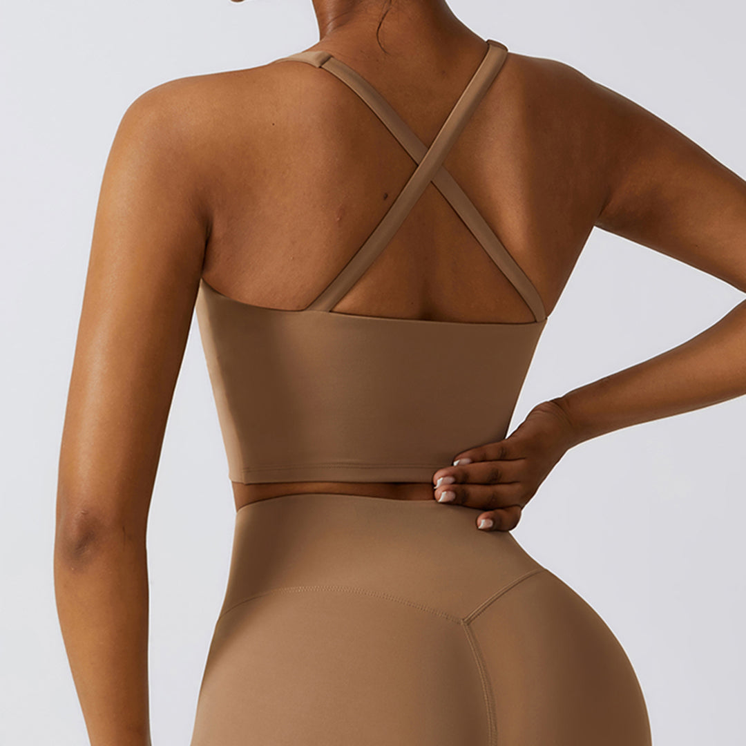 Soft Brown Pilates Princess Top