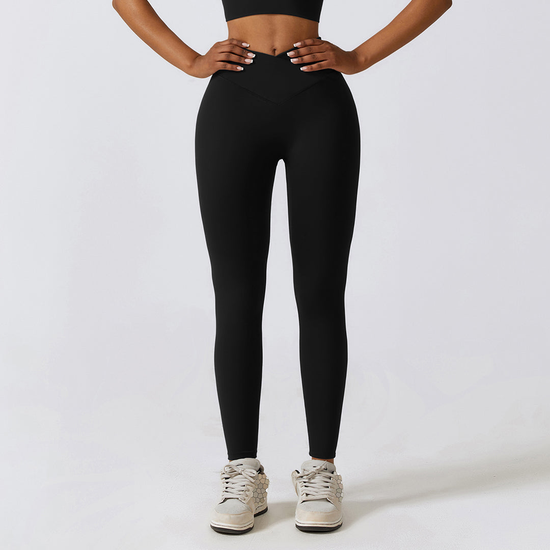 PILATES PRINCESS SLIT PANTS (5 COLORS)