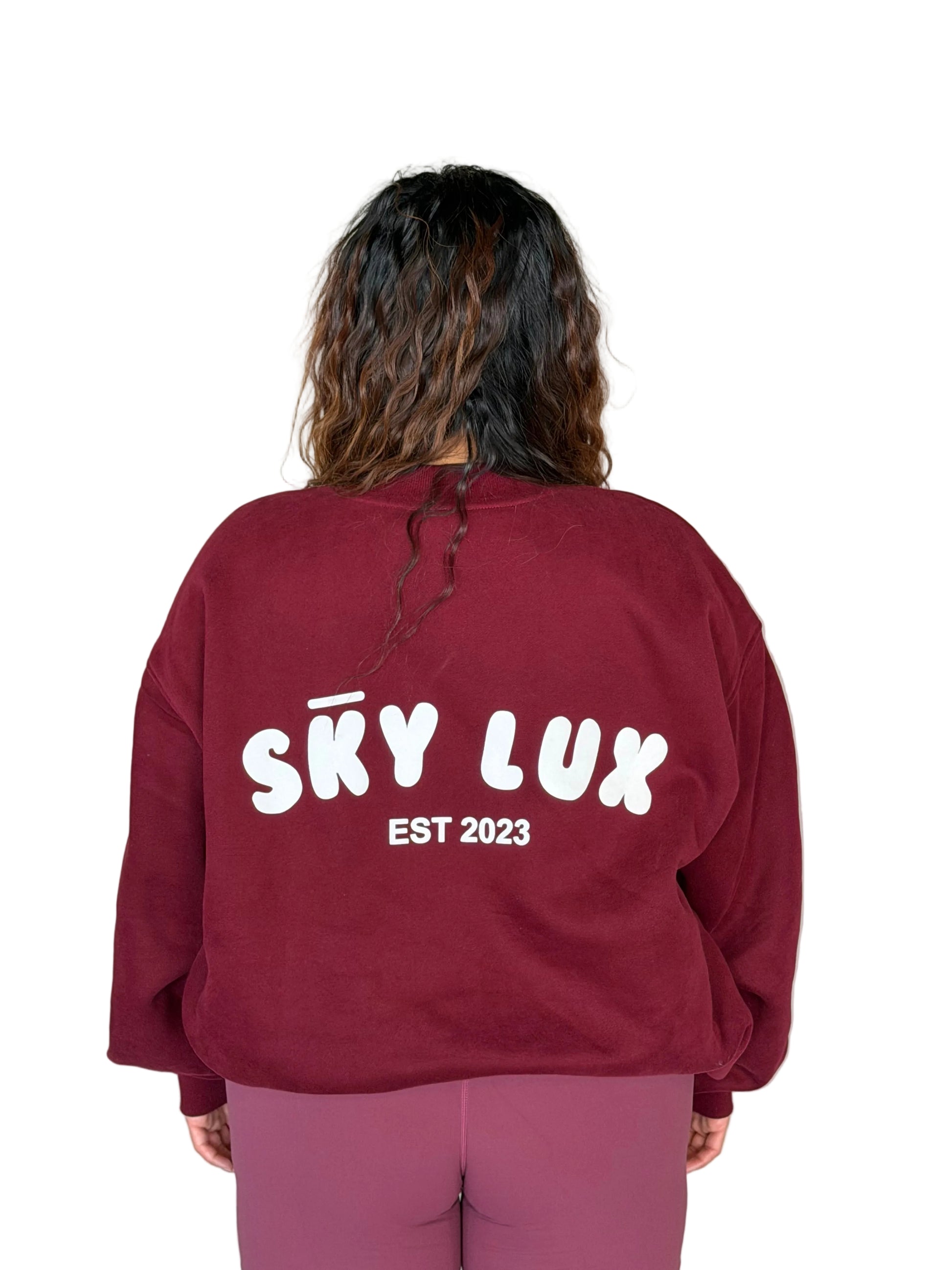 SPORTY CLUB CREWNECK