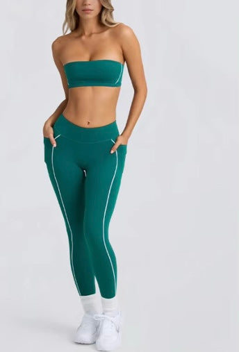 Iconic Two Tone Tube Top