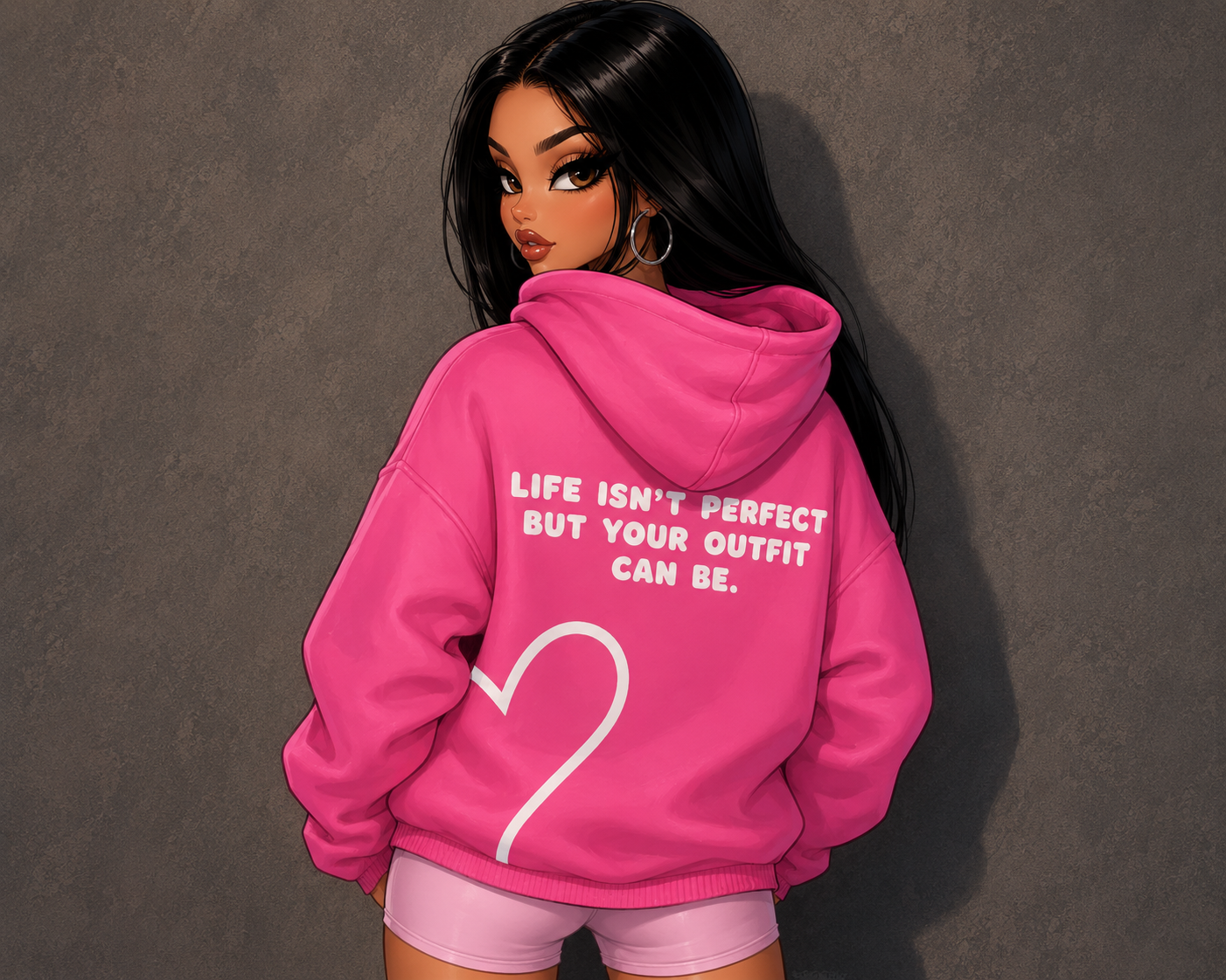 PERFECT HOODIE - PINK