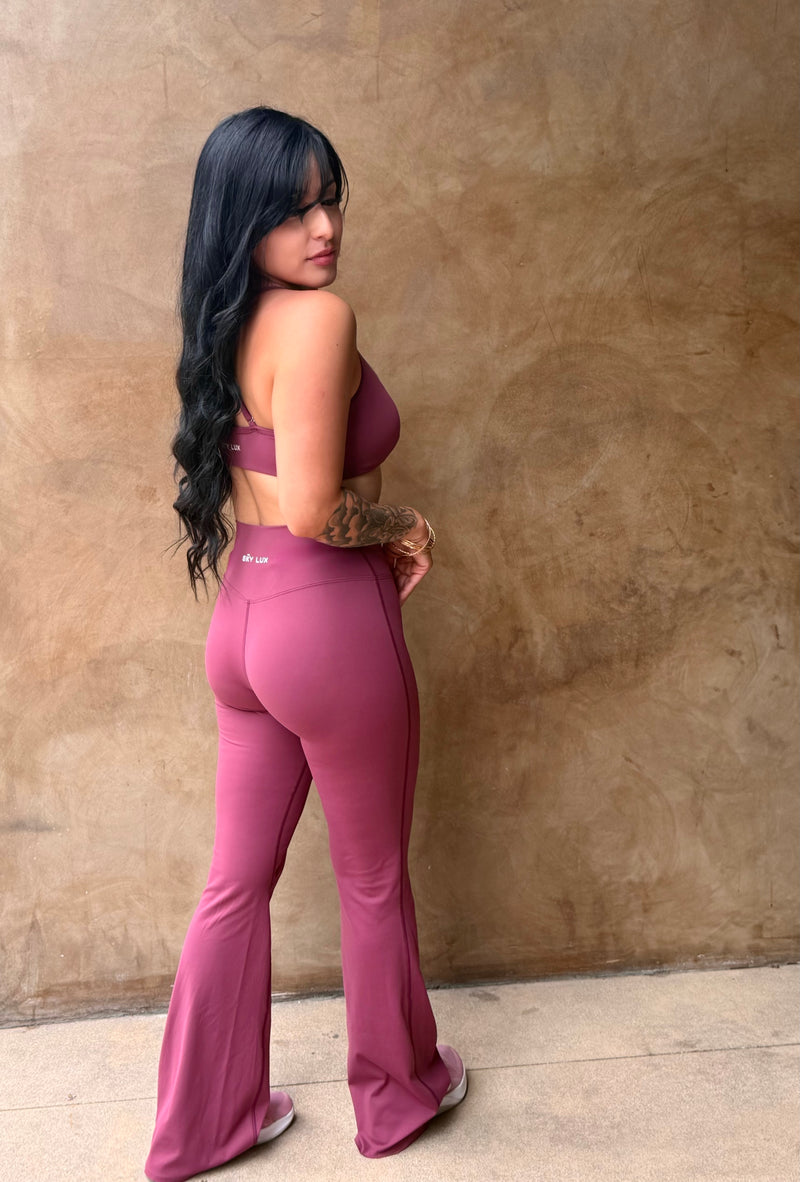 Sugar Plum Flared Leggings