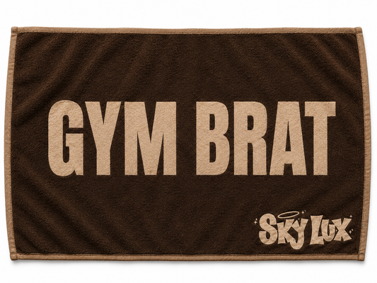 GYM BRAT GYM TOWEL-TAN/BROWN