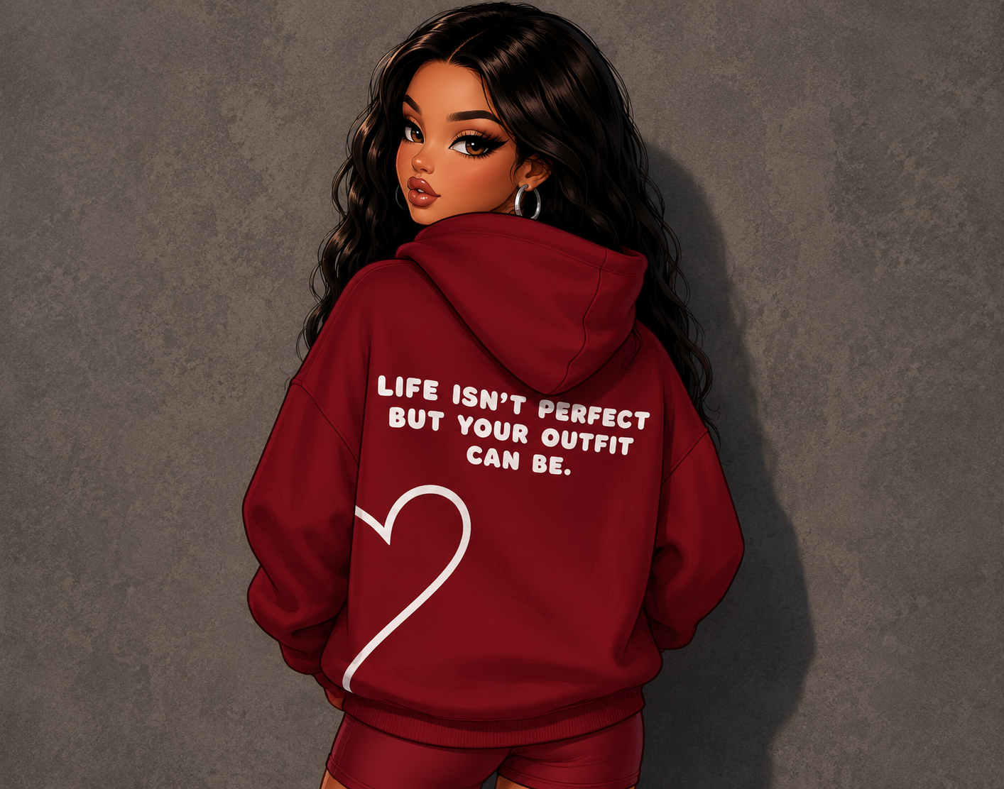 PERFECT HOODIE - RED