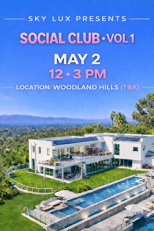 SKY LUX SOCIAL CLUB EVENT VOL 1 EARLY BIRD TICKETS