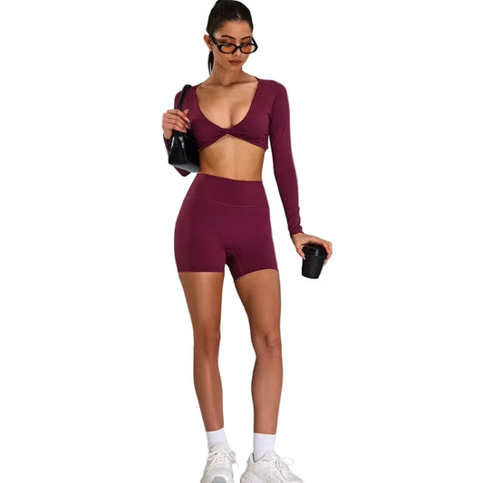 Twist Front Long Sleeve