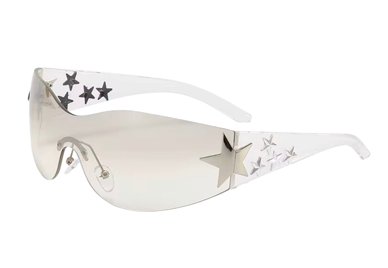 STARLET Y2K SHADES-CLEAR