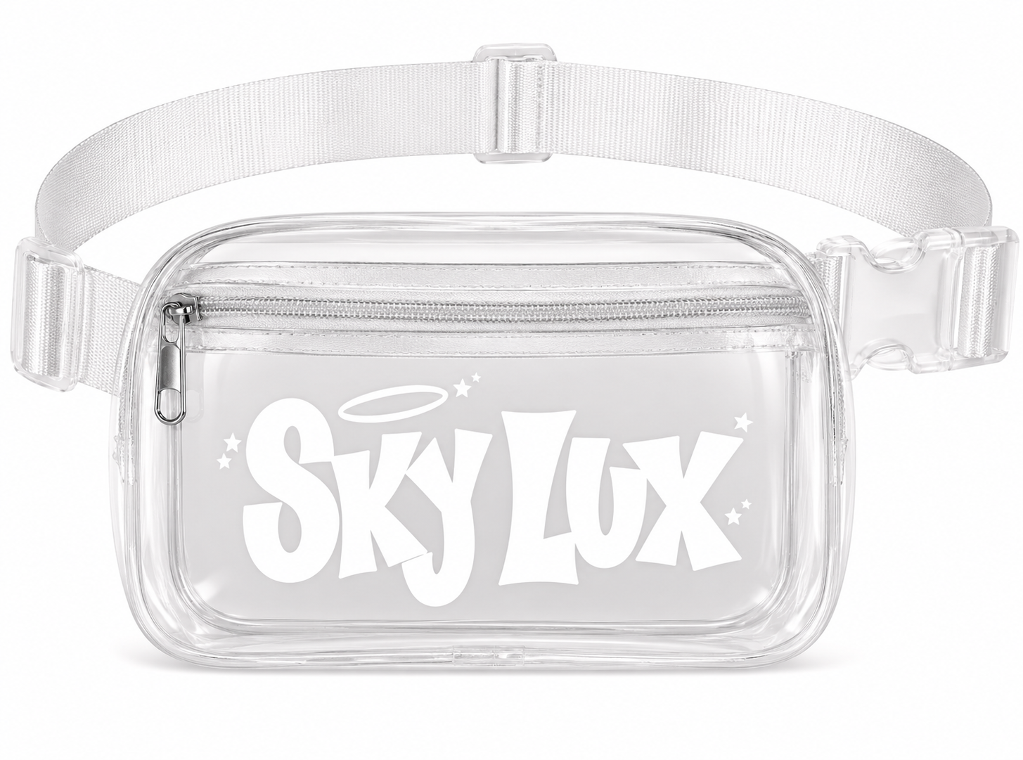 CLEAR HALO BELT BAG