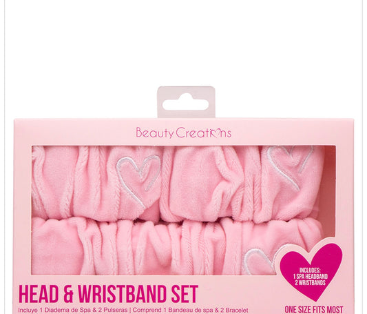 Beauty Creations Head And Wristband Set (pack of 10)