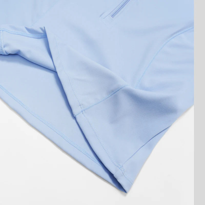 Blue Cream Zip