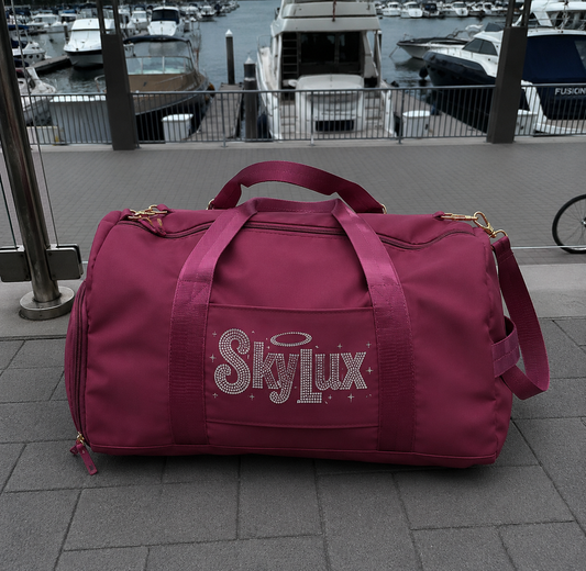 ANGEL GYM BAG-MAROON