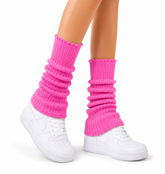 ANGEL CLUB LEG WARMERS BOLD PINK