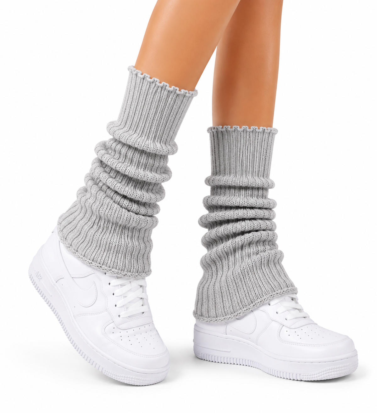 ANGEL CLUB LEG WARMERS CLOUDY SKY