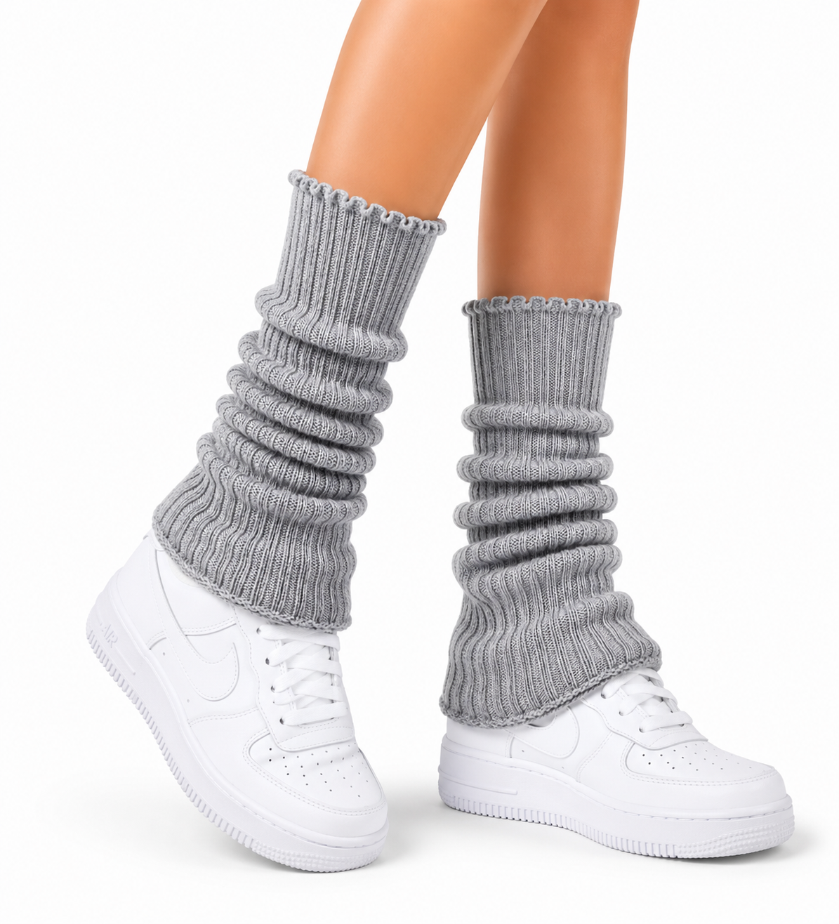 ANGEL CLUB LEG WARMERS RAINY SKY