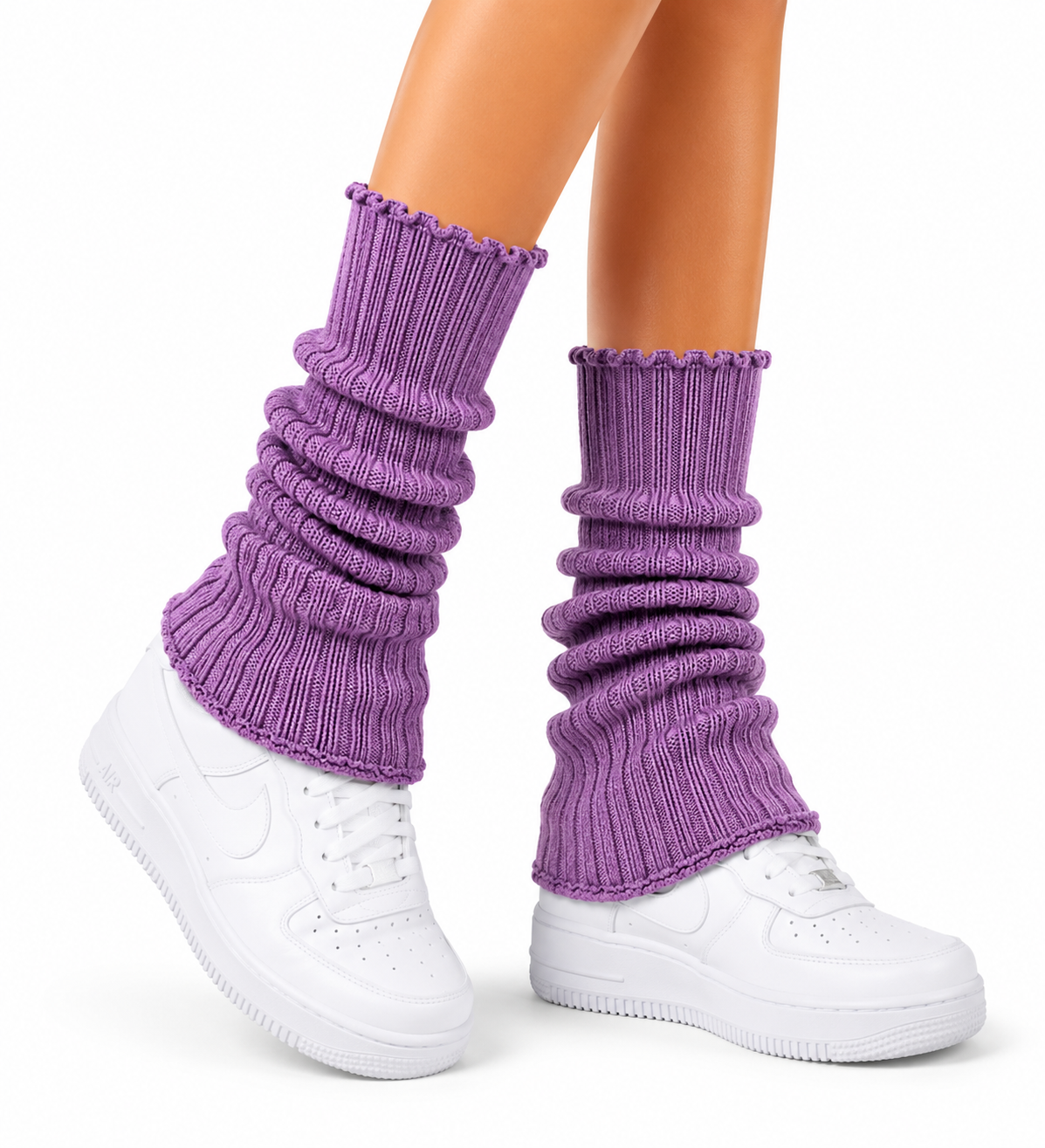 ANGEL CLUB LEG WARMERS PURPLE
