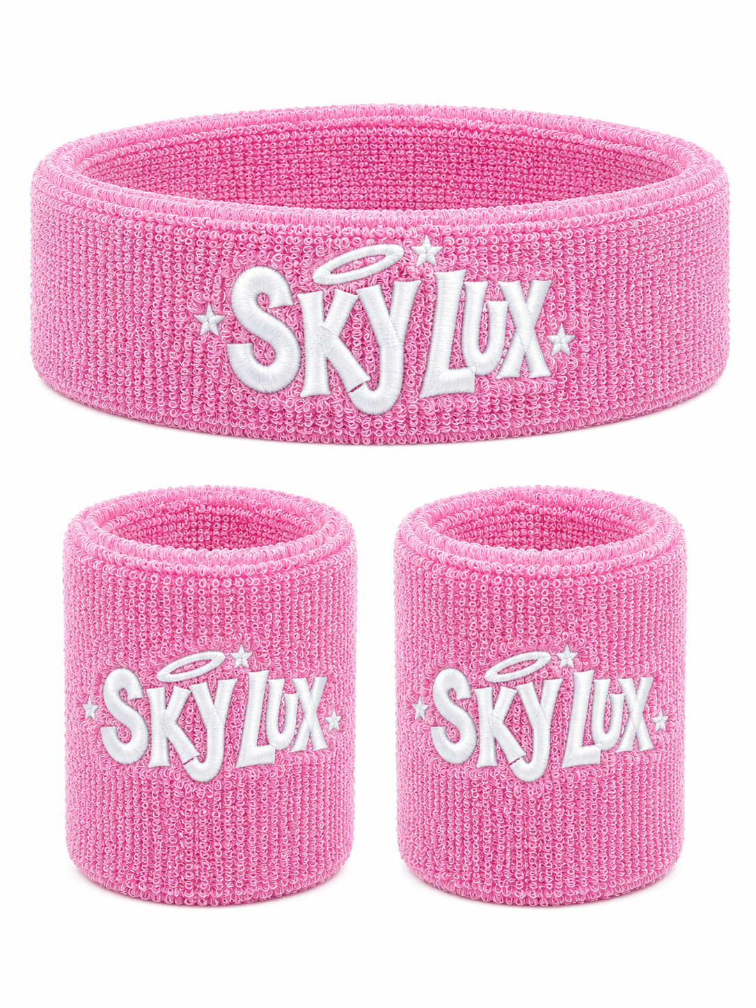 ANGEL ENERGY HEADBAND SET-PINK