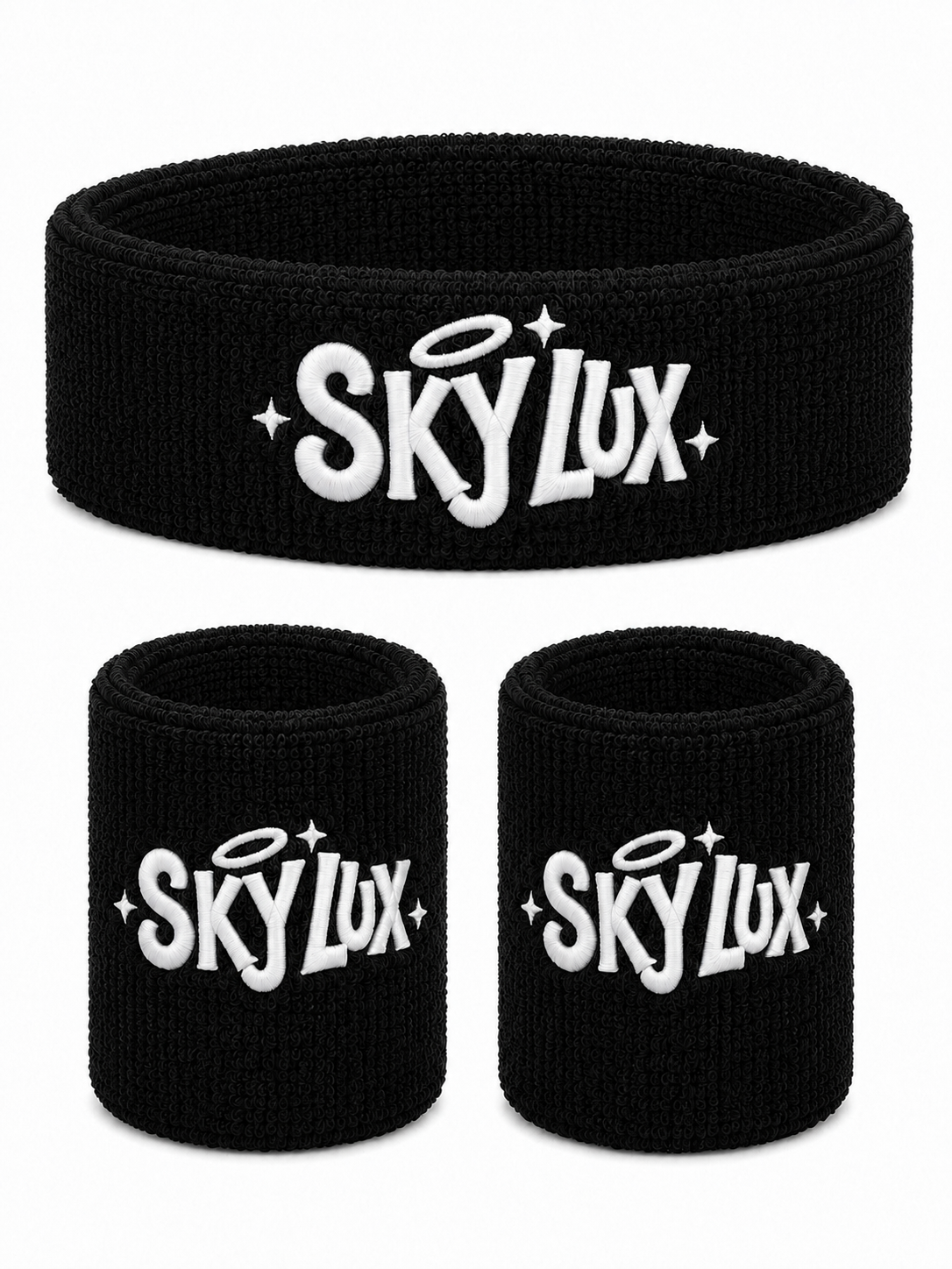 ANGEL ENERGY HEADBAND SET-JET BLACK