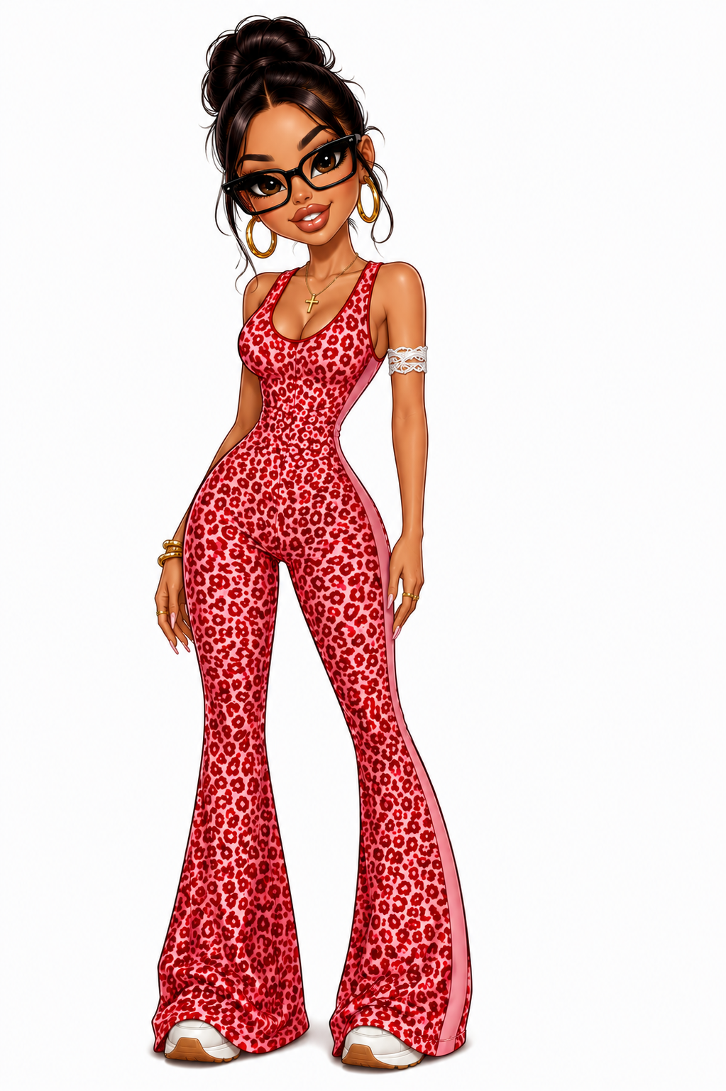 RED CHERRY LEOPARD