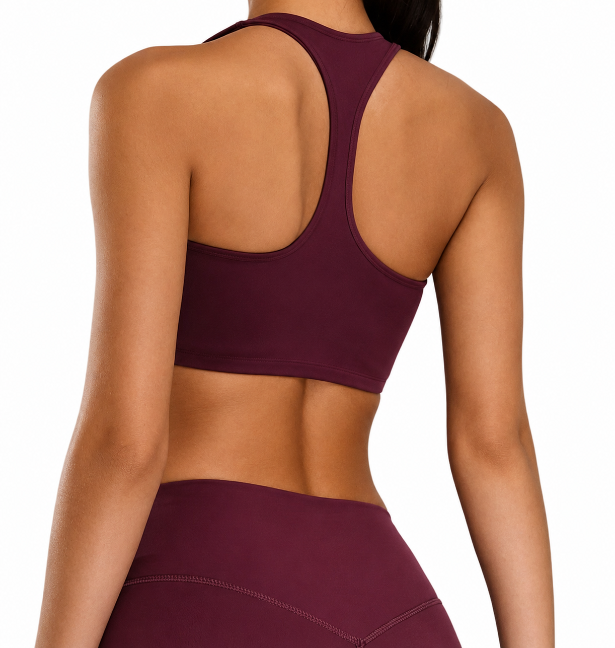 BLING SPORTY DOLL MAROON TOP