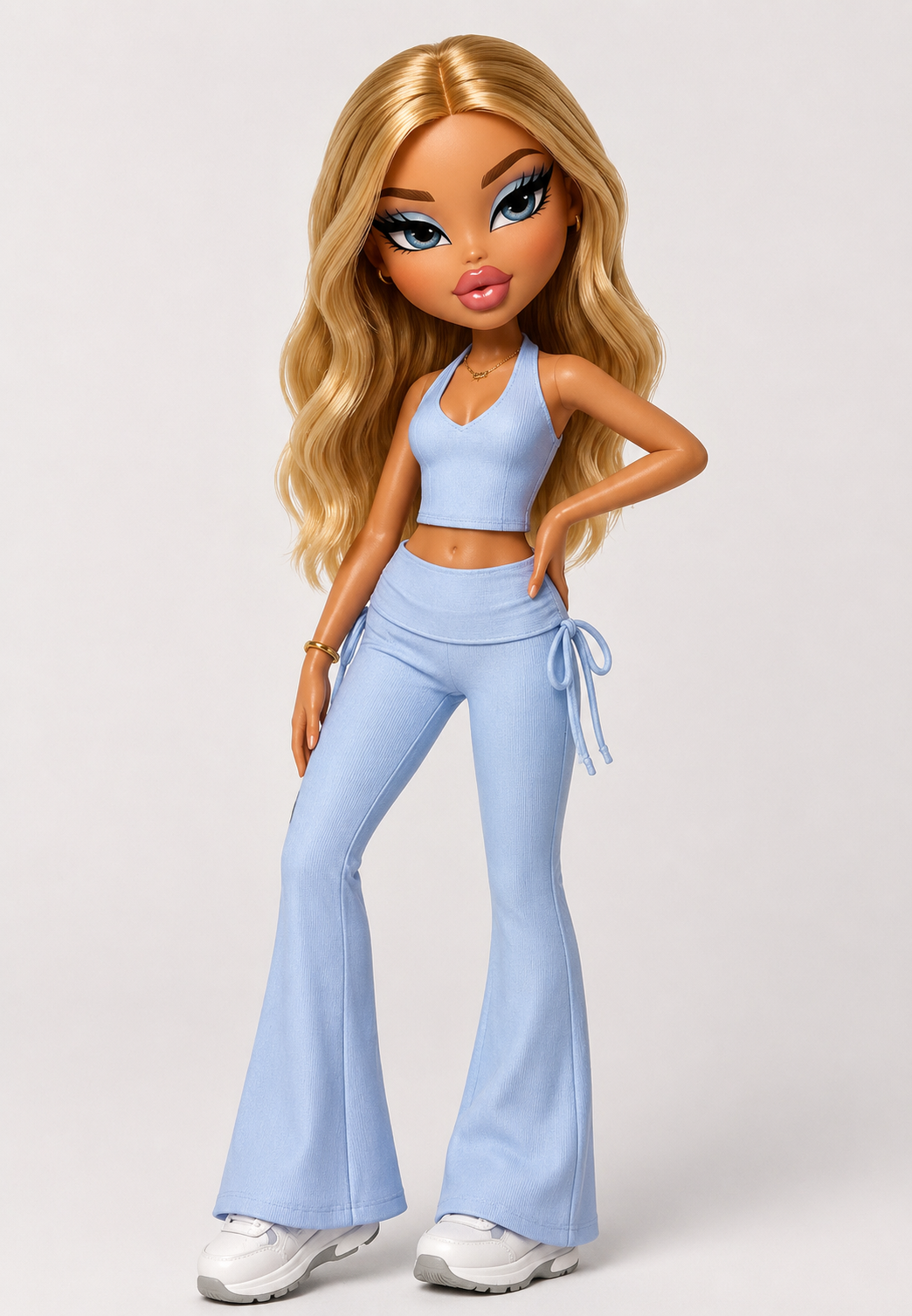 SKY DOLL FLARED LEGGINGS