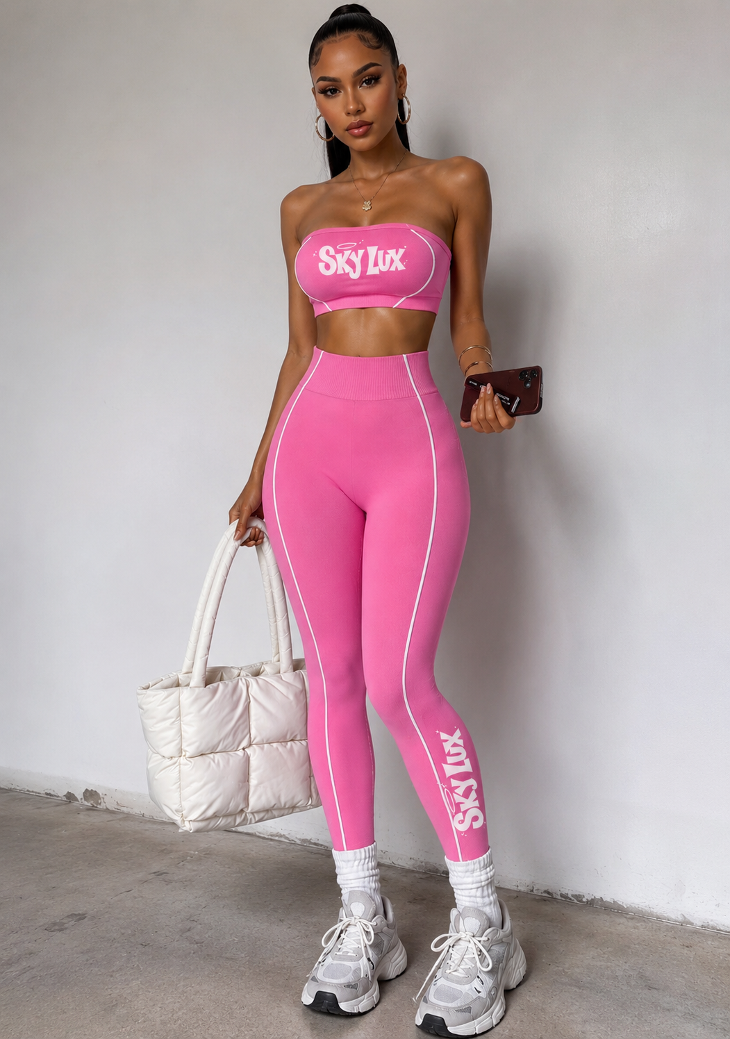 PINK CRUSH TUBE TOP