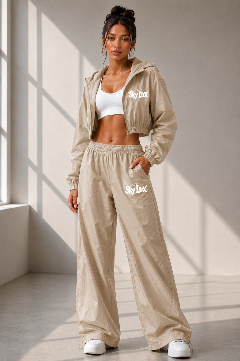 SAFARI PANTS -TAN