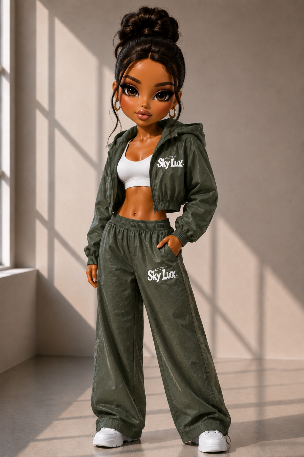 SAFARI PANTS -GREEN