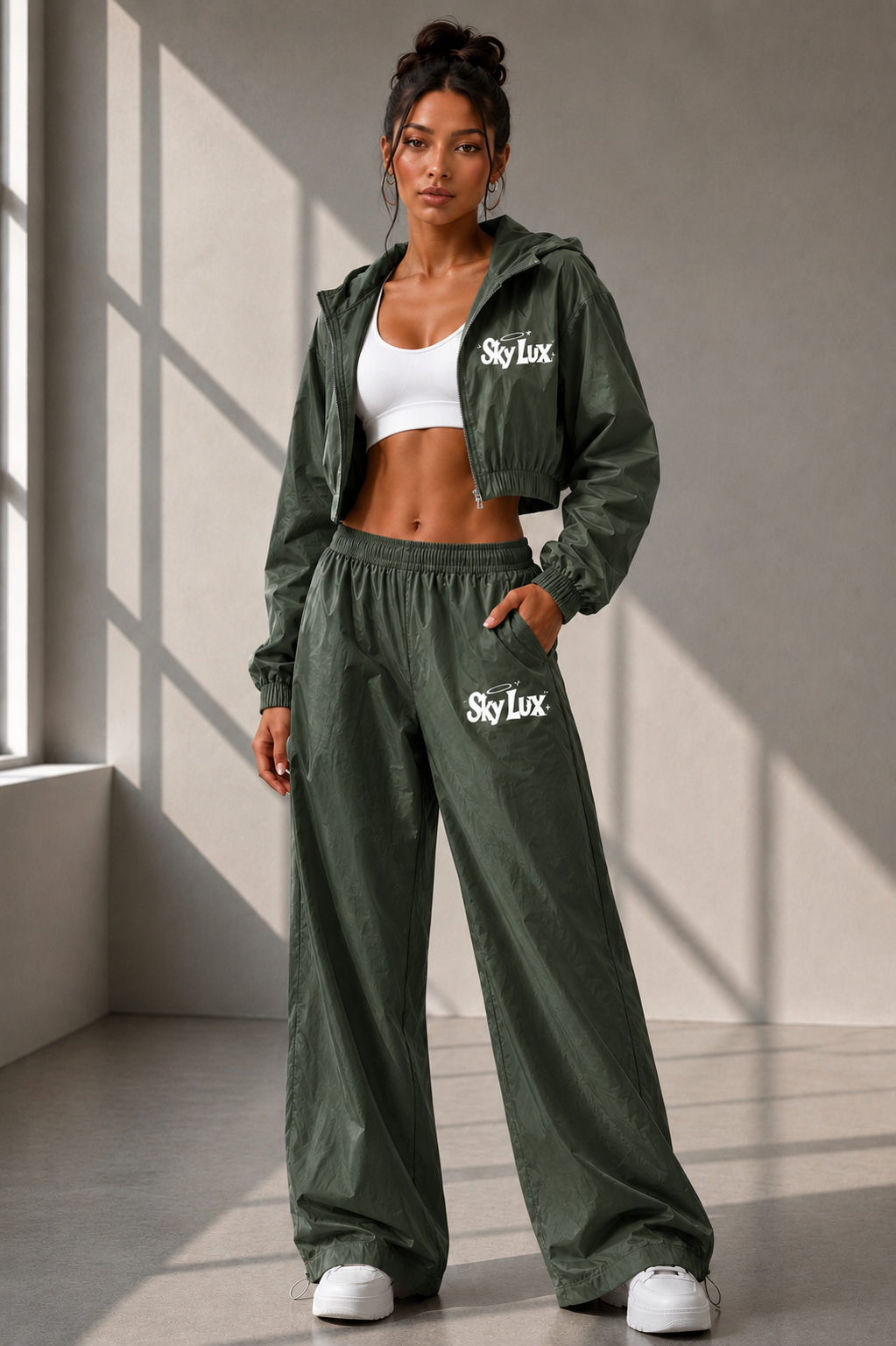 SAFARI ZIP UP -GREEN