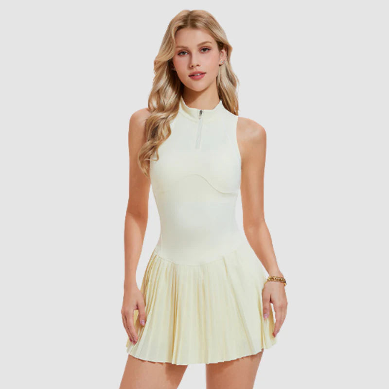 SERVING LOOKS TENNIS DRESS-YELLOW