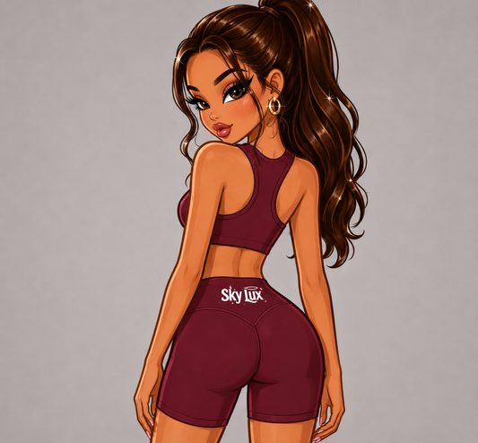 GO GETTER SHORTS- RED WINE