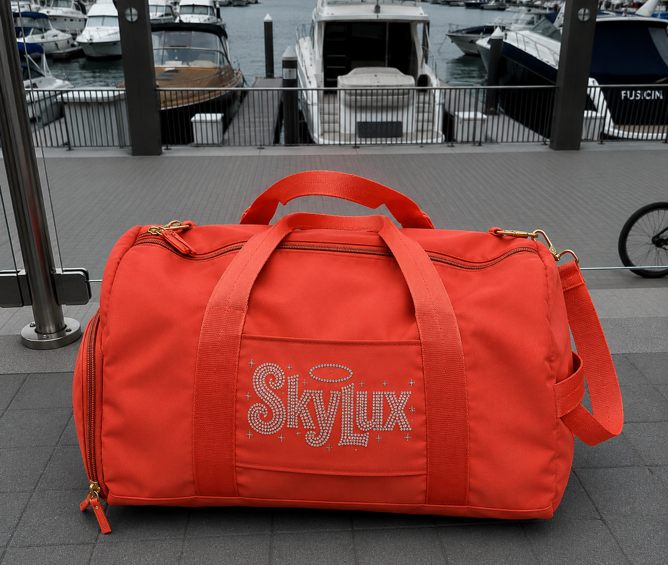 ANGEL GYM BAG-ORANGE