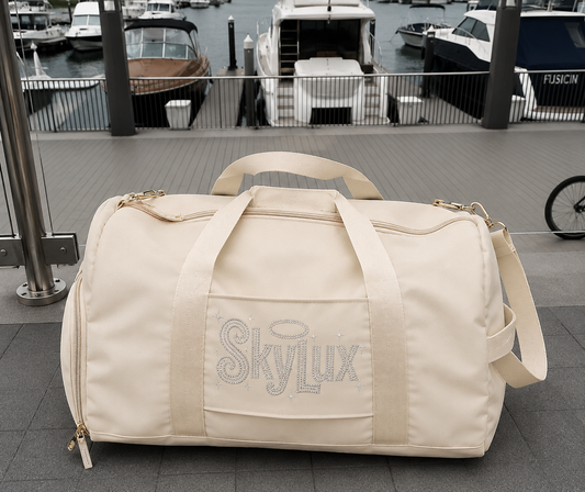ANGEL GYM BAG-CREAM