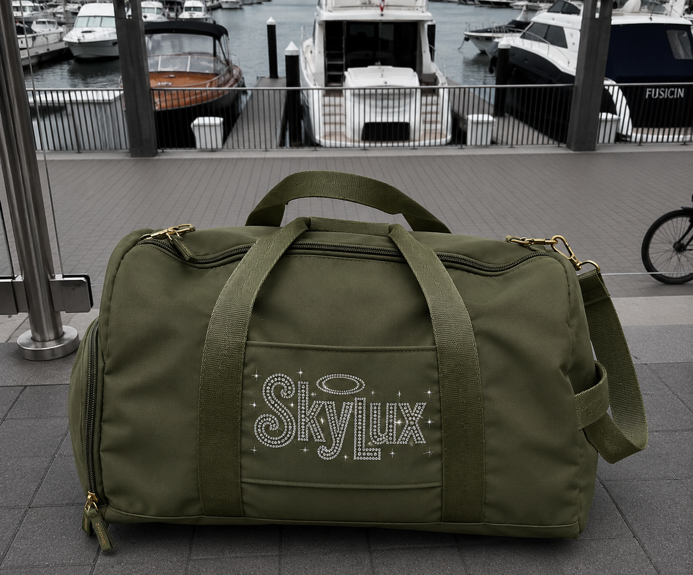 ANGEL GYM BAG-GREEN