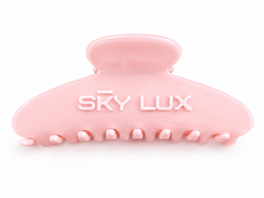 SKY LUX HAIR CLIP- BLUSH PINK