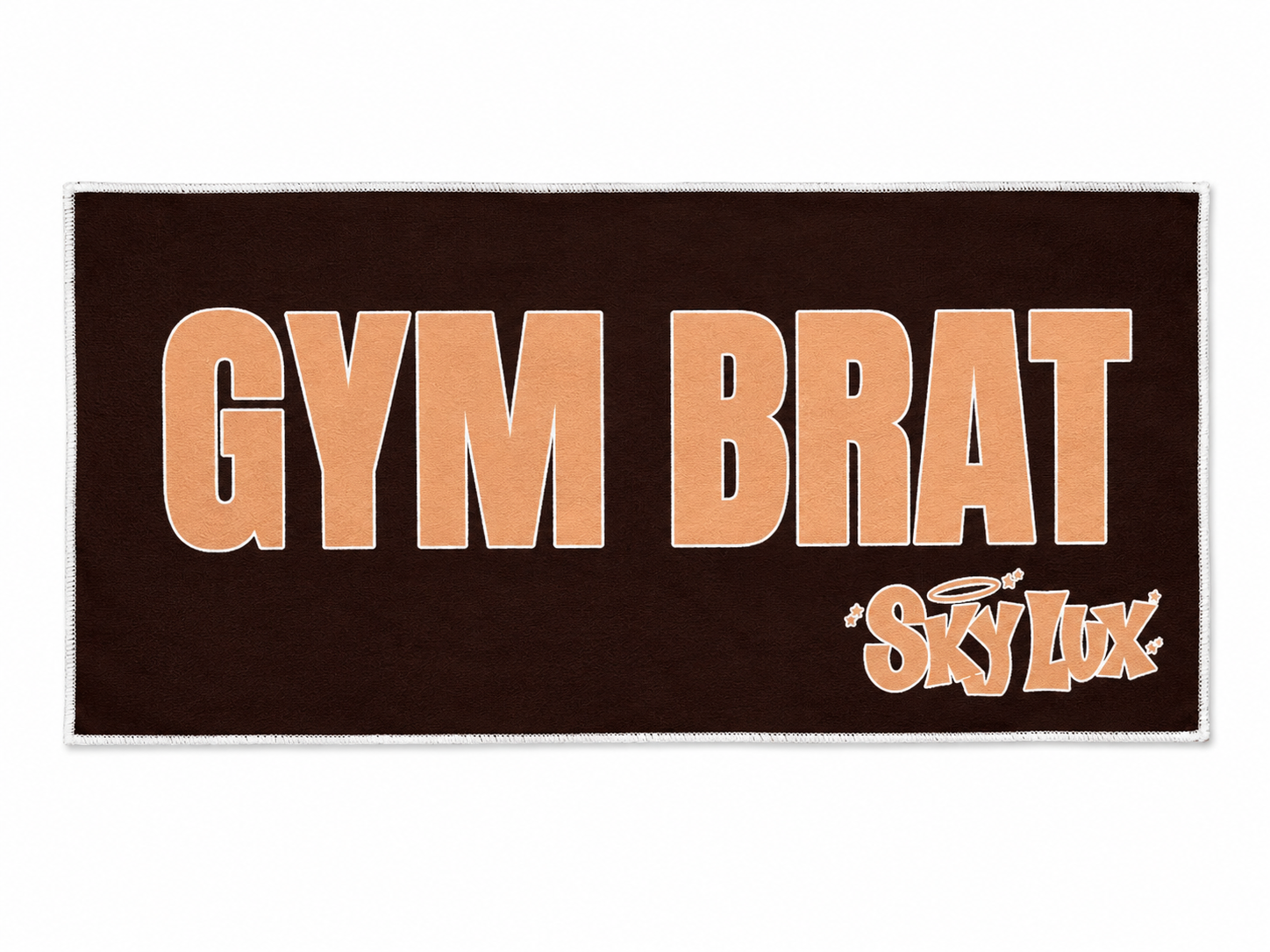GYM BRAT GYM TOWEL-TAN/BROWN