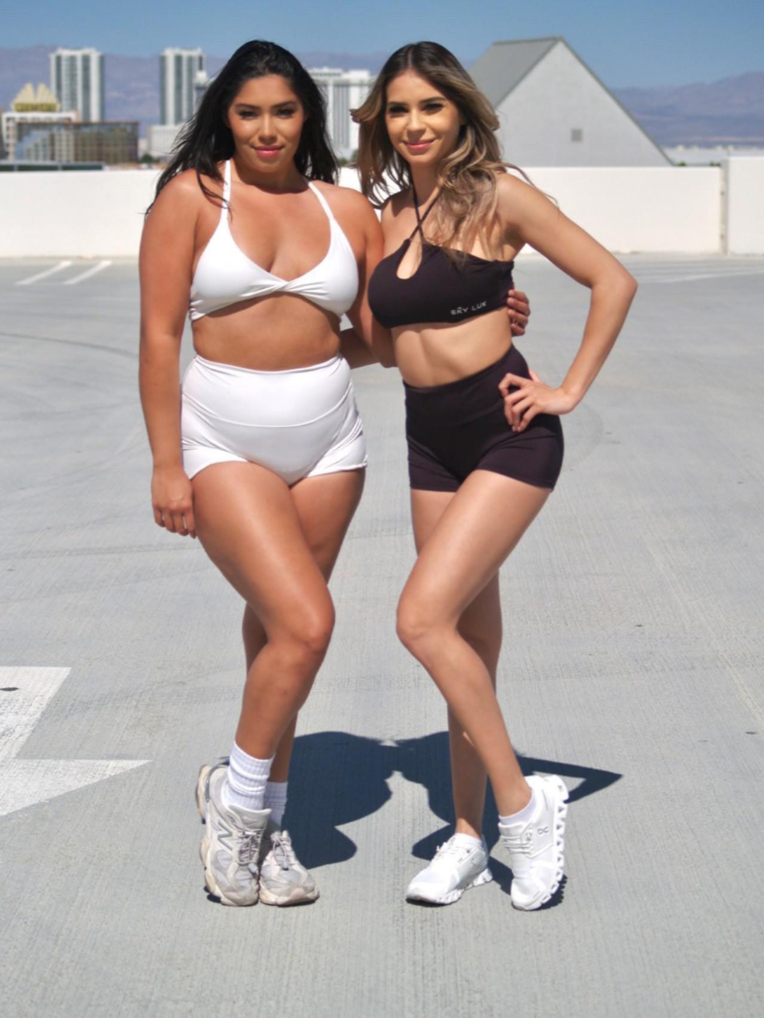 Black Soft Girl Sport Bra