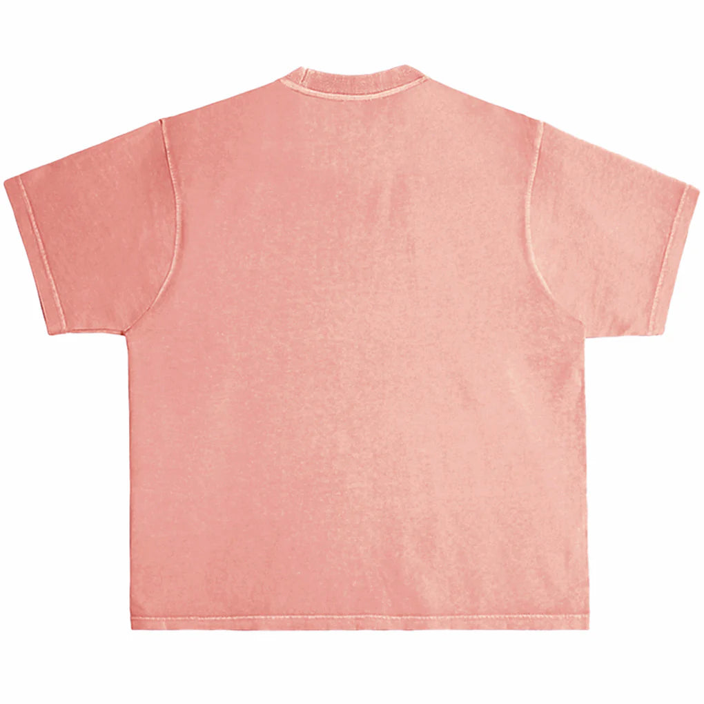 SALMON HEAVY WEIGHT TEE
