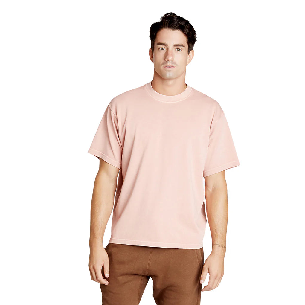 SALMON HEAVY WEIGHT TEE