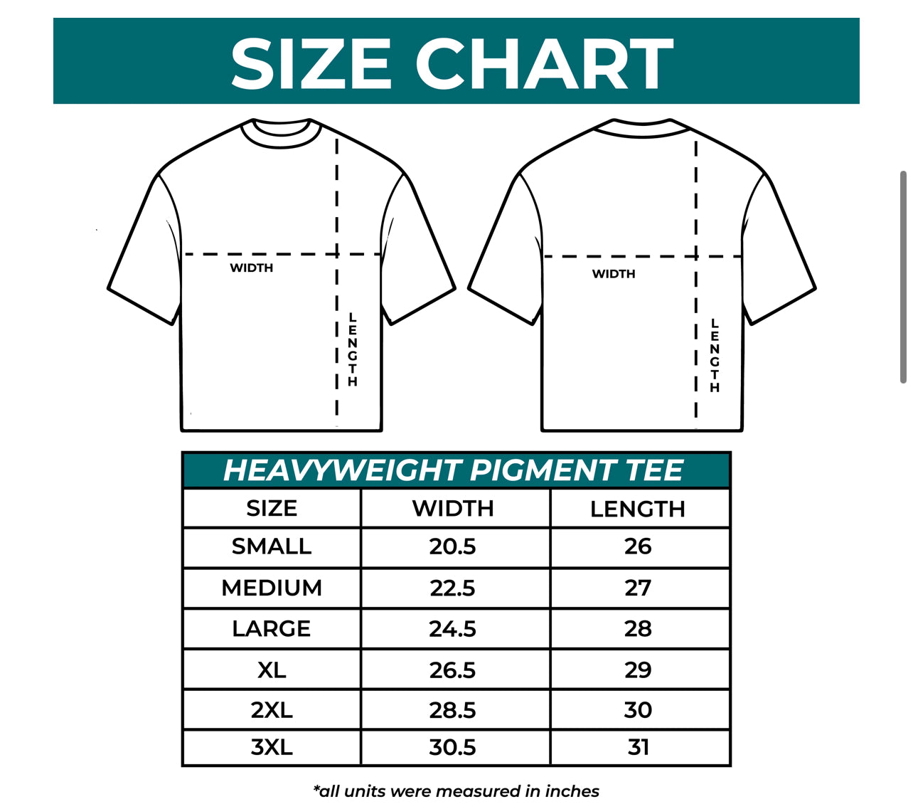 SALMON HEAVY WEIGHT TEE