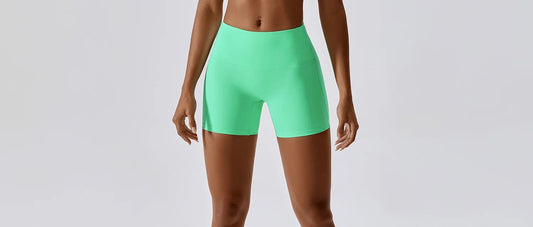 Lime Green High Waisted Spandex