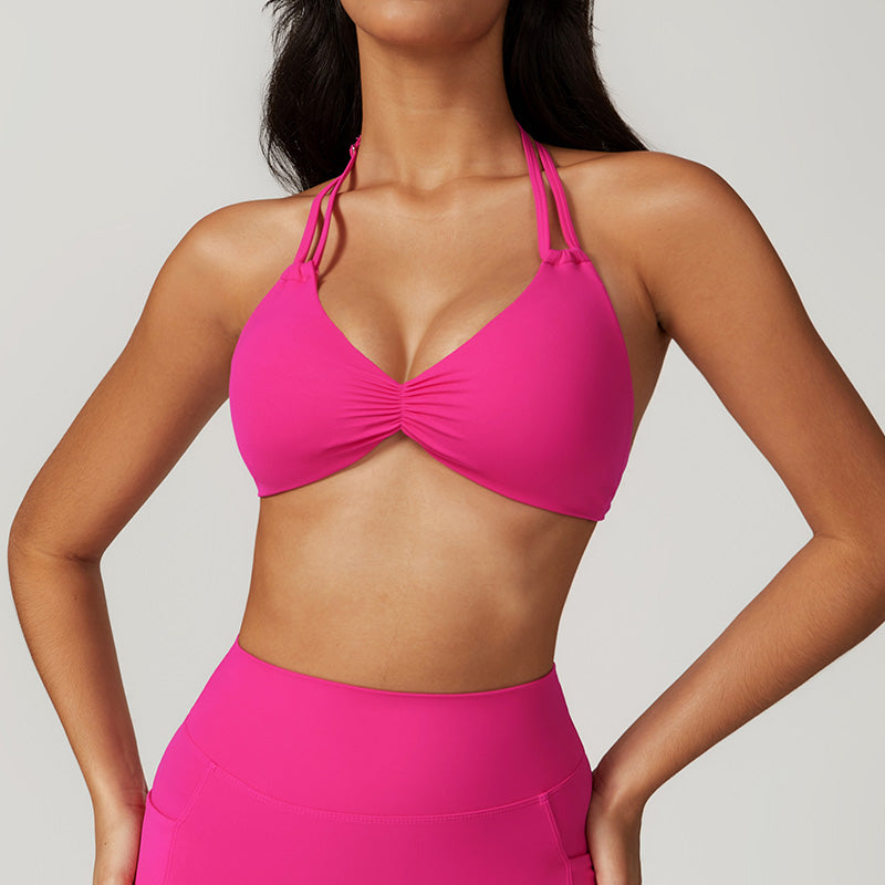 Bombshell Hot Pink Halter