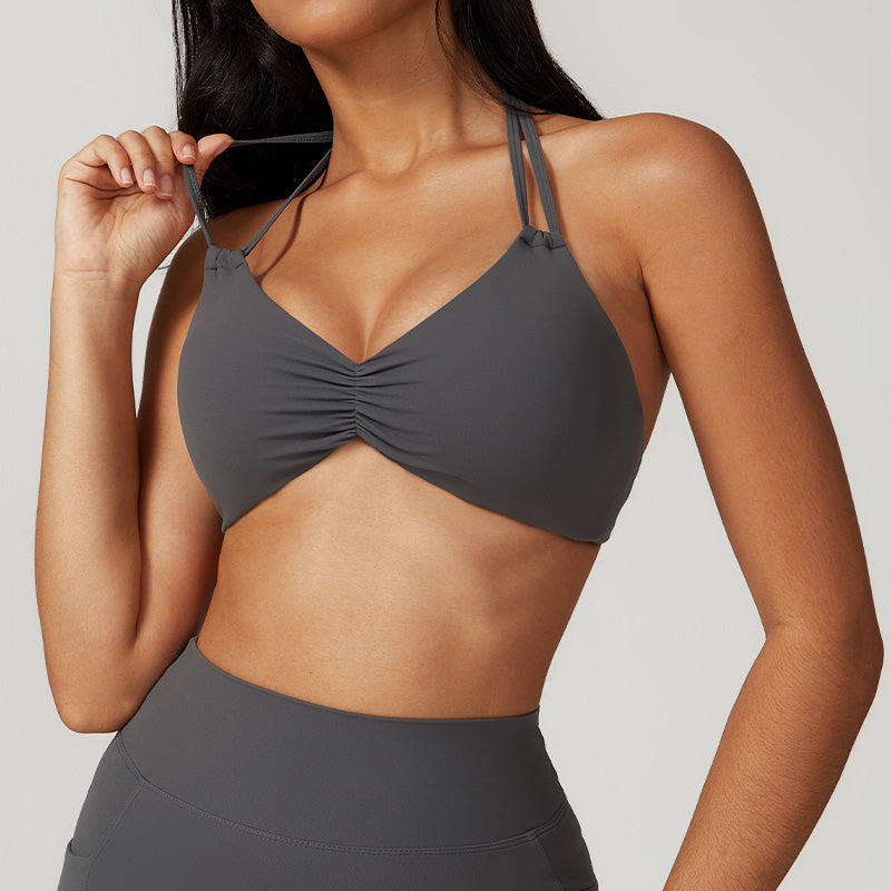 Bombshell Charcoal Halter