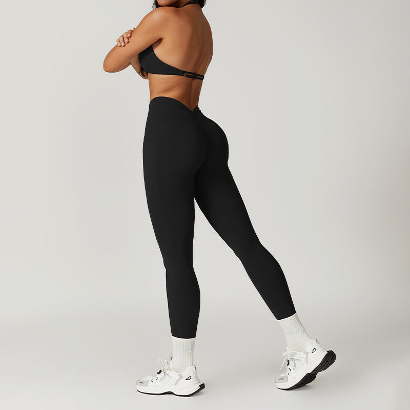 Bombshell Jet Black Leggings