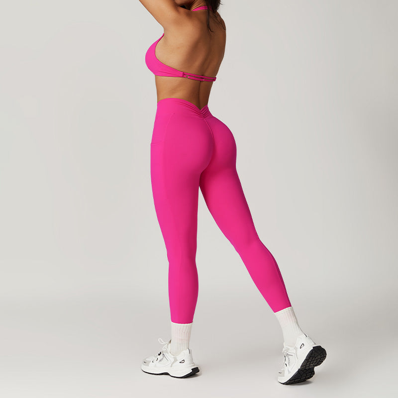 Bombshell Hot Pink Leggings