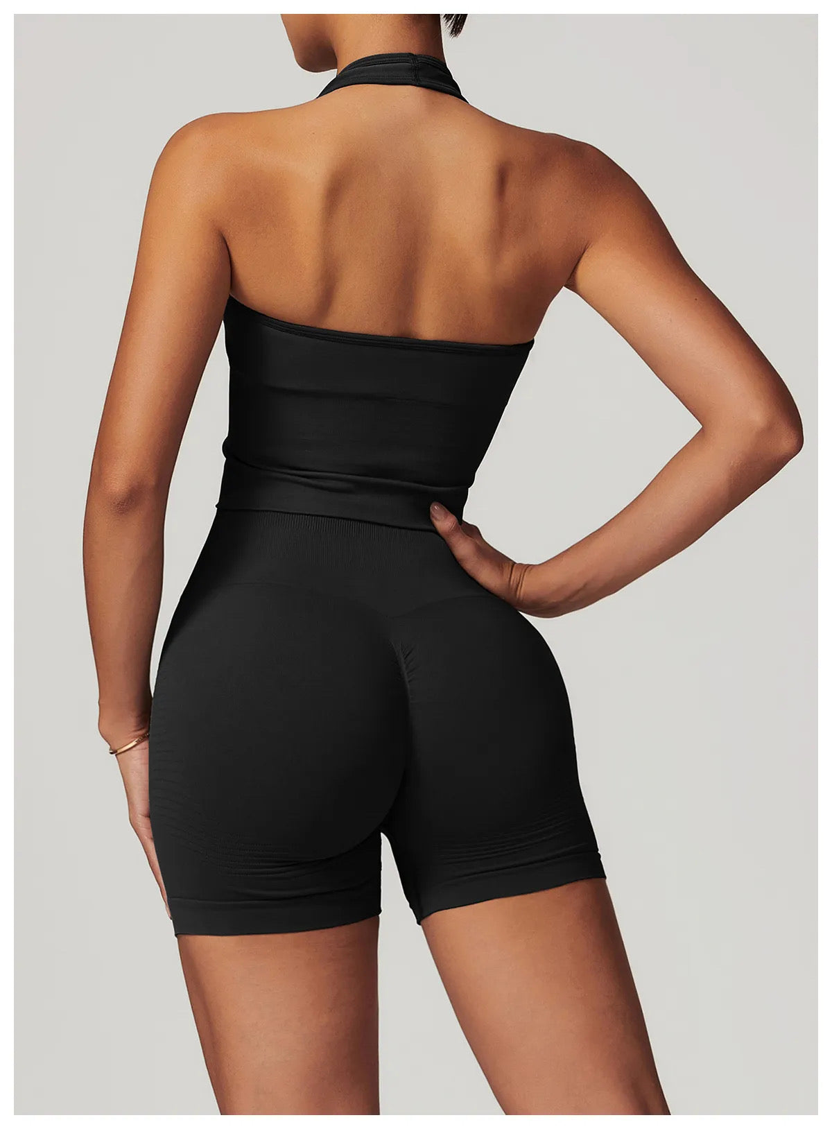 Compression Halter V-Neck