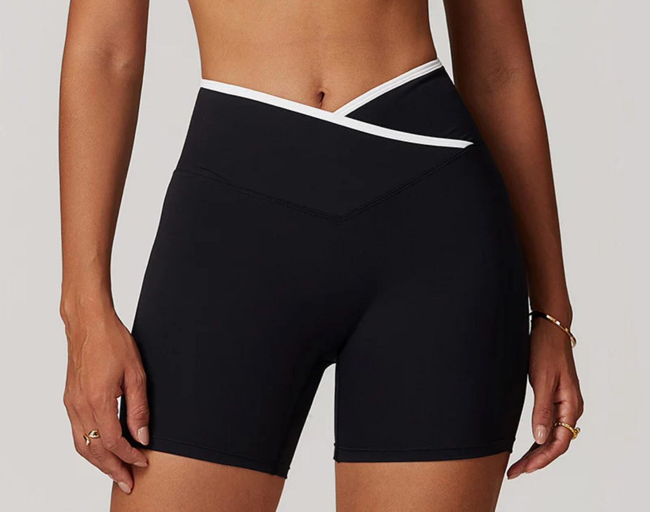 Two Tone Sporty Shorts